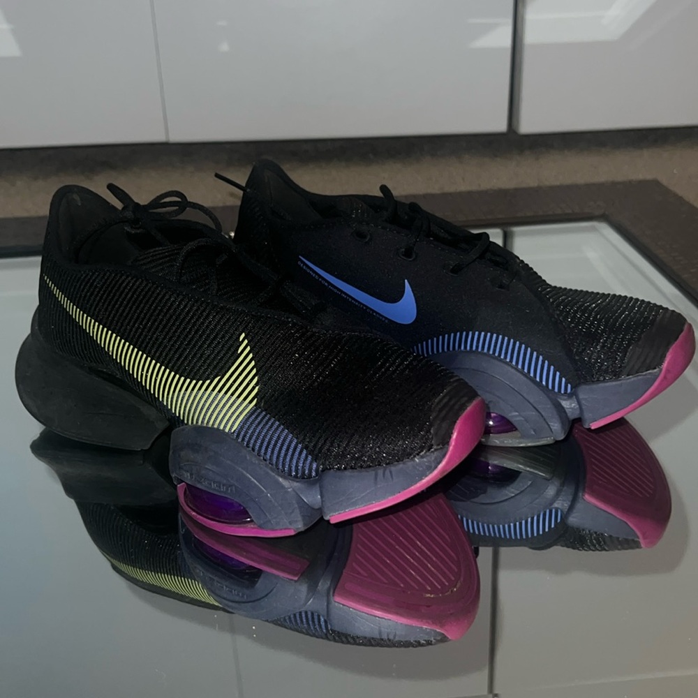 Nike Air Zoom SuperRep 2 Black Plum Navy 8 Womens